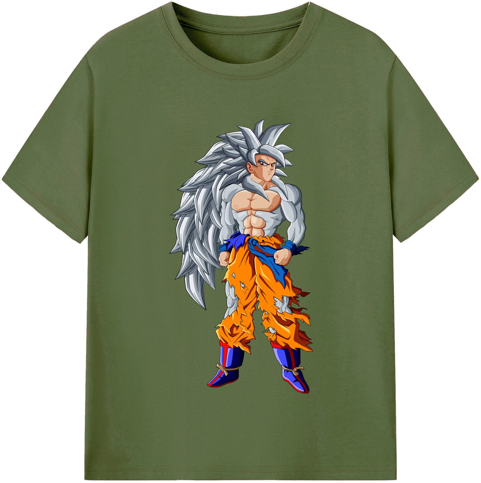 （画像用） ドラゴンボール 孫悟空（そん ごくう）Son Goku カカロット DRAGON BALL Kakarotto 綿100％半袖Tシャツ（フロントプリント）